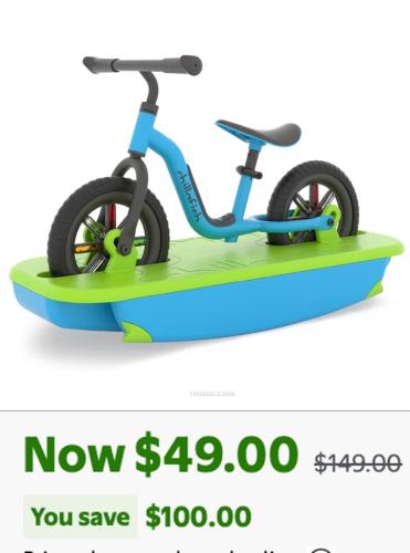 Chillafish Rocker + Balance Bike Now $49 deal at Walmart