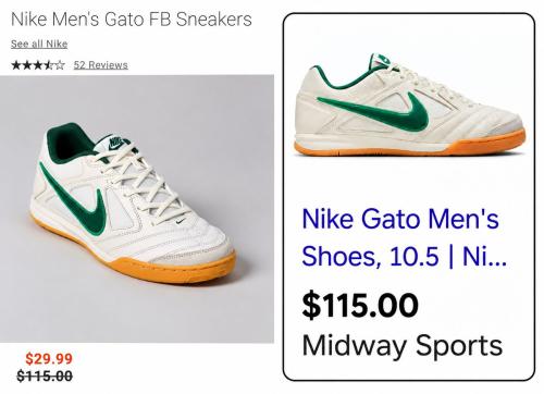 Nike Men's Shoes Now $30 (Was $115) deal at Urban Outfitters