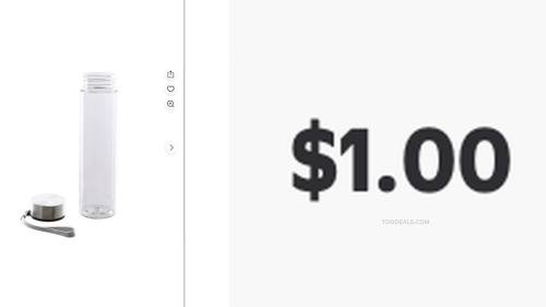 $1 Water Bottle at Walmart deal at Walmart