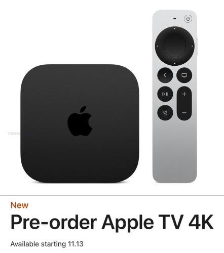 Apple TV 4K Pre-Order Live at $299 deal at Apple