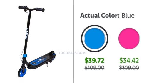 M8TRX Kids Electric Scooter for $34.42 deal at Walmart