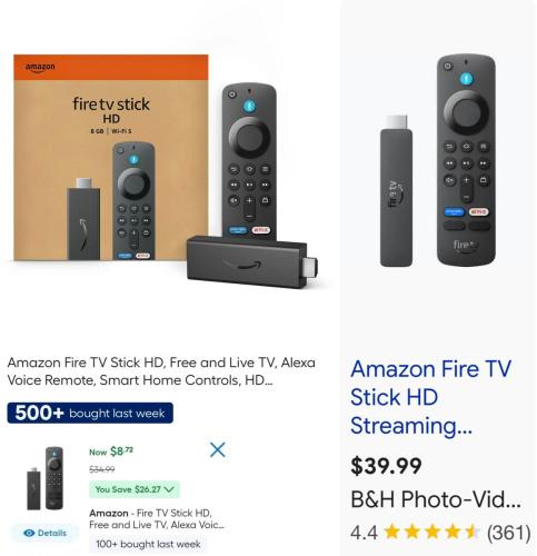 Amazon Fire Stick for $8 at Lowe's deal at Lowe's