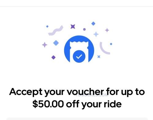 $50 Uber Voucher Deal