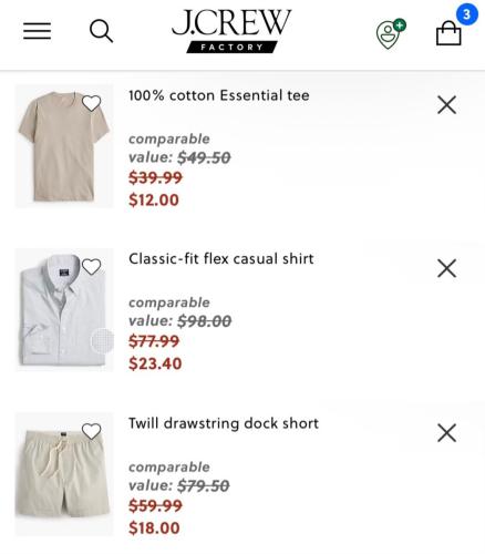 Up to 85% Off J.Crew Clothes (Ends Today) deal at J.Crew